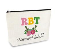 BCBA Makeup Bag Behavior Therapist Gift Registered Behavior Technician Gift RBT Gift Cosmetic Bag ABA Behavior Analyst Gift Data Engineer Gift Birthday Christmas Graduation Gift for Behavior Analyst