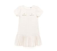 BCBG BCBG Girls Ivory Tweed Dress -4 Years
