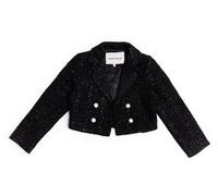 BCBG Girls Black Tweed Blazer-14 Years
