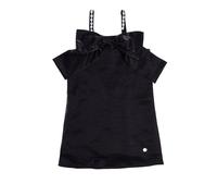BCBG Girls Jewel Strap Black Taffeta Dress -10 Years