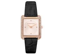 BCBGMAXAZRIA Women Analog Japanese Quartz Watch with Leather Strap BG50908001