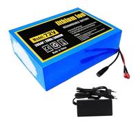 BCBKD 20S4P Lithium Battery 72V 20Ah Ebike Battery Pack with BMS for 3000W Electric Bicycle Scooter Motor,XT60