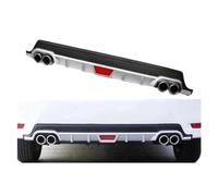 BCCH Car Rear Bumper Compatible for Focus MK2.5 Black ABS Plastic Car-Styling Spoiler Deflector Body Kit Splitter Lip Professional,Diffuser OZCCH(Model 4)