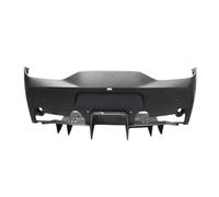 BCCH Rear Bumper Compatible For Ferrari F458 Italia Coupe & Spider 2010 2011 2012 2013 2014 Speciale Style Rear Bumper Cover，Fiber Glass With Carbon Diffuser OZCCH