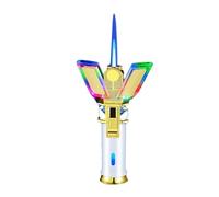 bcdef Metal portable luminous lighter, windproof direct flame refillable lighters, refillable butane, with visible transparent air window, for camping, travel(White)