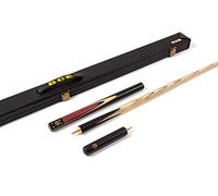 BCE Heritage Sapele Mahogany ¾ Cut Cue- 145cm- 9.5mm tip with 15cm extension and hard case (Design 2)