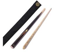 BCE Protégé 2 Piece Snooker/Pool Cue and Case, Black, 57 inch Lenght (145 cm)