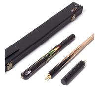 BCE Protégé 3/4 Cut Christophe Lambert Pool Cue and Hard Case - North American Ash Shaft with 15cm Screw-in Extension