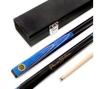 BCE Ronnie O`Sullivan MERLIN 2pc Ash Pool Snooker Cue & HARD CASE - 9.5mm Tip