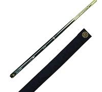 BCE Unisex Her-400 BCE Heritage 2 Piece Mark Selby Cue with Matching Grain 145cm 9 5mm Tip, black butt/ natural wood shaft, 57 UK