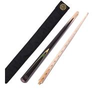 BCE Unisex Protégé 2 Piece Soft Snooker/Pool Cue And Case, Black, 57 145cm EU