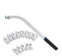 Bceer 15Pcs Idler Pulley Adjustment WrenchBelt Tension Tensioning Adjuster Lever Tool Extension Wrench Workshop Tool