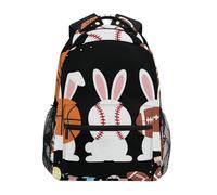 BCFHRGT Baseball Football Sports Easter kids backpack cute with large bookbags for 10-12 year old mochilas para adolescentes chicas