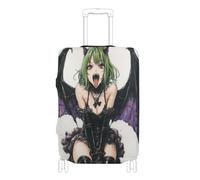 BCFHRGT Evil monsters Anime Bat Elastic carry on luggage protector cover luggage protection Fit 18-32 Inch Luggage, evil monsters anime bat, M 22-24 in, Classic