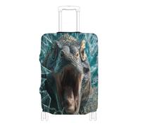 BCFHRGT Scary Animal Komodo 3d Elastic carry on luggage cover protector travel essentials Fit 18-32 Inch Luggage, scary animal komodo 3D, XL 29-32 in, Classic