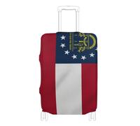 BCFHRGT State Of Georgia Ga Flags Elastic luggage protector cover suitcase protector Fit 18-32 Inch Luggage, State of Georgia GA Flags, S 18-20 in, Classic
