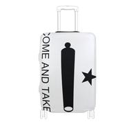 BCFHRGT Texas Flag Come and Take It Elastic large luggage cover protector travel accessory Fit 18-32 Inch Luggage, Texas Flag Come and Take It, M 22-24 in, Classic