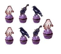 BCFSITNBH Birthday Party Decorations Supplies, Wednesday Birthday Decoration Party Set Including Happy Birthdays Banner Balloons Cake Toppers for Kids and Fans A13