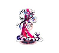 BCFSITNBH Hazbin Hotel Merch Hasbin Hotel Stand Figure Alastor/Angel Dust/Lucifer/Vox Acrylic Stand Figure Standing Figurine Decorations Collectable for Fans A05