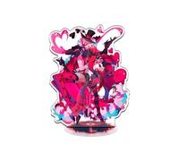 BCFSITNBH Hazbin Hotel Merch Hasbin Hotel Stand Figure Alastor/Angel Dust/Lucifer/Vox Acrylic Stand Figure Standing Figurine Decorations Collectable for Fans A08