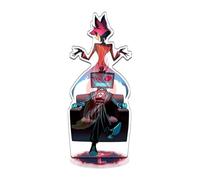 BCFSITNBH Hazbin Hotel Merch Hasbin Hotel Stand Figure Alastor/Angel Dust/Lucifer/Vox Acrylic Stand Figure Standing Figurine Decorations Collectable for Fans A02