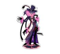 BCFSITNBH Hazbin Hotel Merch Hasbin Hotel Stand Figure Alastor/Angel Dust/Lucifer/Vox Acrylic Stand Figure Standing Figurine Decorations Collectable for Fans A11