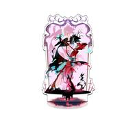 BCFSITNBH Hazbin Hotel Merch Hasbin Hotel Stand Figure Alastor/Angel Dust/Lucifer/Vox Acrylic Stand Figure Standing Figurine Decorations Collectable for Fans A10