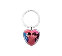 BCFSITNBH Heated Rivalry Merch, Heated Rivalry Heart Keychains, Hollander & Rozanov BL Gay Hockey Romance TV Show Acrylic Keyring Pendant Keychain Gifts for Fans C01
