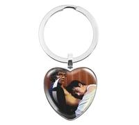 BCFSITNBH Heated Rivalry Merch, Heated Rivalry Heart Keychains, Hollander & Rozanov BL Gay Hockey Romance TV Show Acrylic Keyring Pendant Keychain Gifts for Fans A06