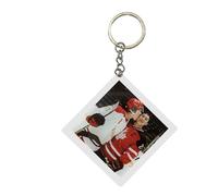 BCFSITNBH Heated Rivalry Merch, Heated Rivalry Keychain Gay Hockey Romance TV Show Acrylic Keyring Hollander & Rozanov 81 24 Pendant Gift for Fans for Backpack, Car Keys B01