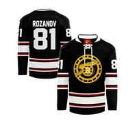 BCFSITNBH Heated Rivalry Merch, Unisex Hockey Jersey, Shane Hollander & Ilya Rozanov Shirts Women/Men Long Sleeve Jersey Sweatshirt Sport Pullover Tops Heated Rivalry Tee Shirts for Fans B01 L
