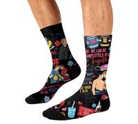BCFSITNBH Heated Rivalry Socks, Heated Rivalry Merch, Hollander 24 & Rozanov 81 Breathable and Comfortable Mid Tube Socks, Hockey Romance TV BL Gay Inspired Stocking for Fans A05