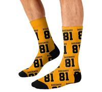 BCFSITNBH Heated Rivalry Socks, Heated Rivalry Merch, Hollander 24 & Rozanov 81 Breathable and Comfortable Mid Tube Socks, Hockey Romance TV BL Gay Inspired Stocking for Fans B04