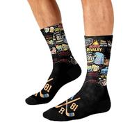 BCFSITNBH Heated Rivalry Socks, Heated Rivalry Merch, Hollander 24 & Rozanov 81 Breathable and Comfortable Mid Tube Socks, Hockey Romance TV BL Gay Inspired Stocking for Fans A03