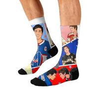 BCFSITNBH Heated Rivalry Socks, Heated Rivalry Merch, Hollander 24 & Rozanov 81 Breathable and Comfortable Mid Tube Socks, Hockey Romance TV BL Gay Inspired Stocking for Fans A01