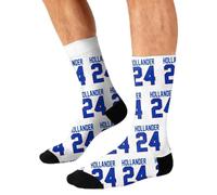 BCFSITNBH Heated Rivalry Socks, Heated Rivalry Merch, Hollander 24 & Rozanov 81 Breathable and Comfortable Mid Tube Socks, Hockey Romance TV BL Gay Inspired Stocking for Fans B06