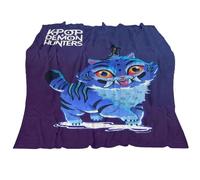 BCFSITNBH K-Pop D-Demon H-Hunters Blanket, Huntrix Huntr/X Cartoon Anime Rumi Mira Zoey Cute Tiger Flannel Throw Blanket - Soft Cozy for Bed Sofa Office 01-A