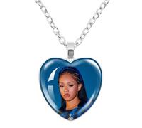 BCFSITNBH Katseye Necklace KATSEYE Merch Beautiful Chaos Tour Merchandise Y2k Pendant Heart Pendant Necklace Accessories for Fans, Womens, Girls A14