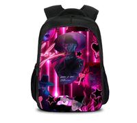 BCFSITNBH KPop Demon Hunters Merch, Back To School School Bags for Girls, K-pop Demon Hunters Backpack Rumi Mira Zoey Anime Character Printed Shoulder Bag for Fans, Students A16