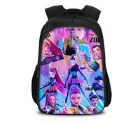 BCFSITNBH KPop Demon Hunters Merch, Back To School School Bags for Girls, K-pop Demon Hunters Backpack Rumi Mira Zoey Anime Character Printed Shoulder Bag for Fans, Students A18