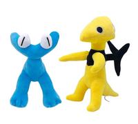 BCFSITNBH Rainbow Friends Plush, Chapter 2 Characters Blue and Yellow Rainbow Plush Toys Cute Plushies Dolls, Plushies Soft Toys Figure Toy for Fans, Kids A02