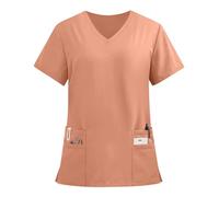 BCFSITNBH Scrub Tops for Women UK, Medical Uniforms & Scrubs Nurses Shirts