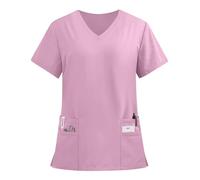 BCFSITNBH Scrub Tops for Women UK, Medical Uniforms & Scrubs Nurses Shirts