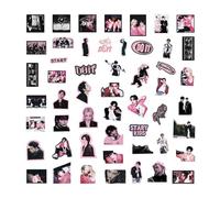 BCFSITNBH Stray Kids Stickers, K-pop Merch, Straykids Decals Gifts for Fans, Waterproof Vinyl Stickers for Water Bottles, Laptop, Luggage, Scrapbook, Phone Case, Guitar, Skateboard A02 50pcs
