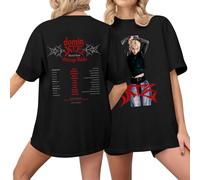 BCFSITNBH StrayKids T-Shirt, StrayKids Merch, Womens SKZ Tshirt Karma Bang Chan Chanbin Lee Know Hyunjin Han Felix Seungmin I.N Oversized Crew Neck Short Sleeve Tops for Fans A03 XXL