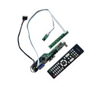 BCHGTRDR DIY Kit Controller Driver Board For LP156WH3-TLS1 LP156WH3(TL) 15.6" Laptop Matrix TV Analog 1366x768 LVDS 40Pin USB+AV+VGA+HDMI(For LP156WH3(TL)(BC))