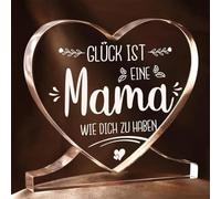 BCHKO Heart Shaped Acrylic Home Decoration, Gifts for Mum, Birthday Gifts for Mum, Mother Gifts, Mother's Day Gifts