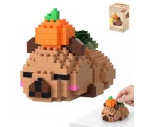 BCHMN Capybara Clamping Building Blocks Set - Mini Building Blocks Animals Model for Adults & Children, Micro Building Blocks Capybara Building Toy, DIY Animal Blocks Decoration, Creative Gift