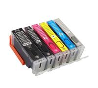 BCI-350 BCI-351 Refillable Ink Cartridge Set Compatible With Various Printers 5 Color Pack Compatible With MG5430 MG5530 MG5630 IP7230 MX923 IX6830(6COLOR)