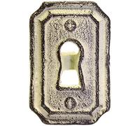 BCI Crafts Bottle Cap Antique Ivory Knobs Lock, Acrylic, Multicoloured, 1.4 x 2.4 x 2.9 cm